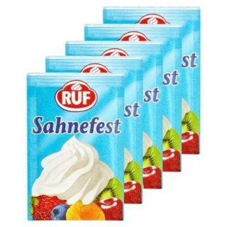 Ruf Sahnefest 5 St&uuml;ck &aacute; 4 g