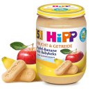 HiPP Frucht &amp; Getreide Apfel-Banane mit Babykeks (190g)