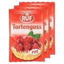 RUF cakes glaze red 3 pieces &agrave; 12 g 36 g bag