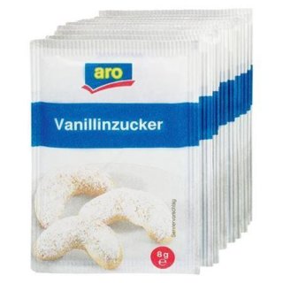 Aro vanillin sugar 10 pieces &aacute; 8 g 80 g pack