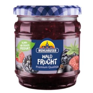 M&uuml;hlh&auml;user Extra Jam Forest Fruit 450 g glass