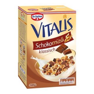 Dr. Oetker Vitalis Schokom&uuml;sli  1,5kg