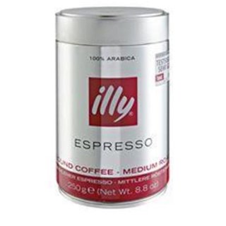 Illy Espresso gemahlen