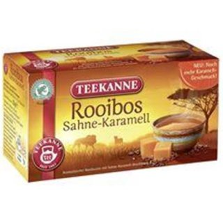 Teekanne Rooibos Sahne-Karamell