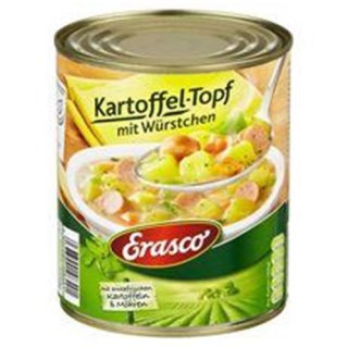 Erasco potato pot with sausages 800ml