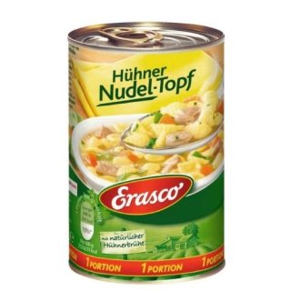 Erasco chicken noodle pot 390ml