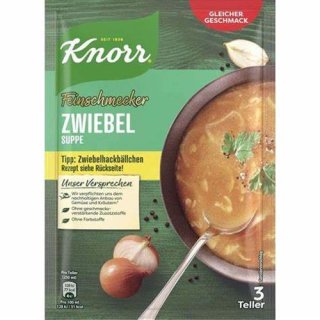 Knorr Feinschmecker Zwiebelsuppe