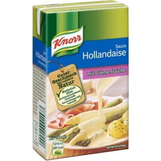 Knorr sauce hollandaise with creme fraiche