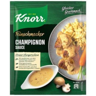 Knorr gourmet mushroom sauce