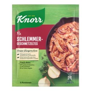 Knorr Fix Schlemmer-Geschnetzeltes