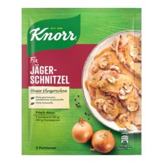 Knorr Fix J&auml;ger-Schnitzel