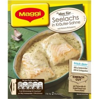 Maggi Fix &amp; Fresh Salmon in herbal cream